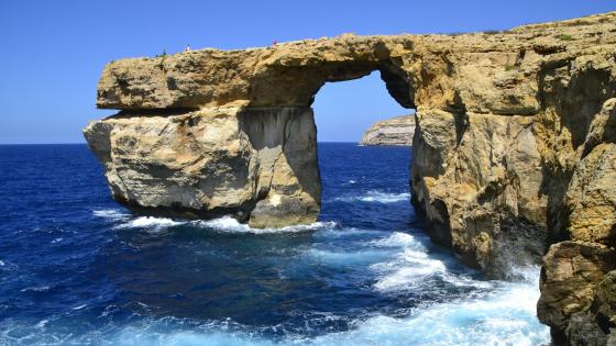 Azure Window - Gozo, Malta wallpaper