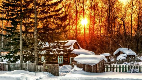 Download free Iphone 4k Snow Cabin Wallpaper - MrWallpaper.com