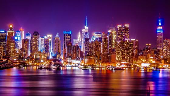 View of New York wallpaper