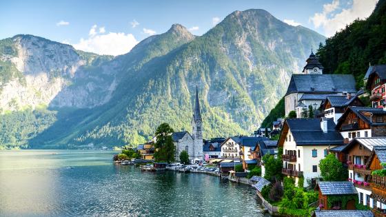 Lake Hallstatt wallpaper