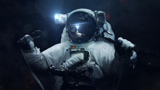 Brave spacewalk wallpaper
