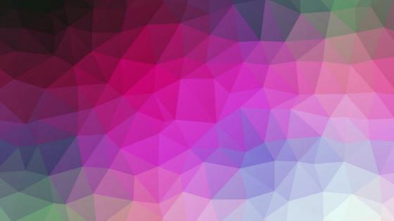 Multicolor triangles wallpaper
