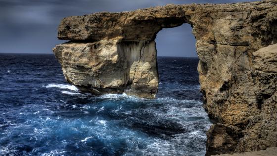 Azure Window, Malta wallpaper