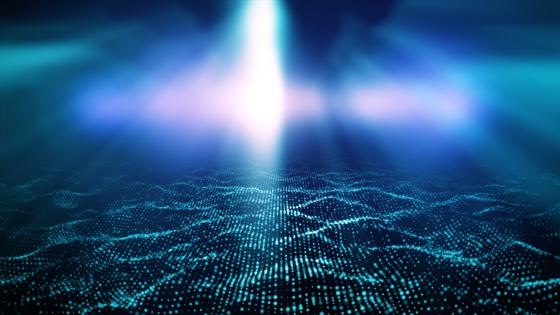 Blue light wallpaper