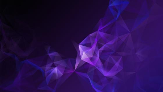 Mesmerizing Purple Polygons wallpaper