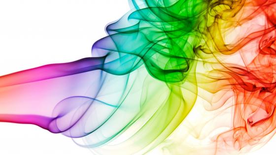 Colorful smoke wallpaper