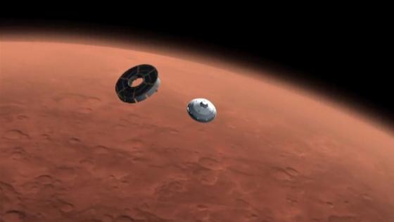 Mars Curiosity Landing wallpaper