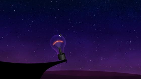 Starry Night Lightbulb Adventures wallpaper