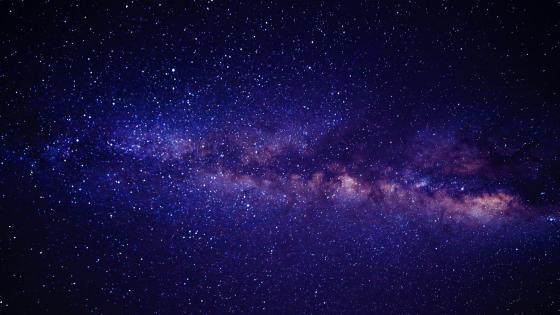 The shine of the galaxy wallpaper