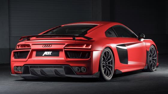 Sleek Audi R8 in Bold Red Finish - backiee
