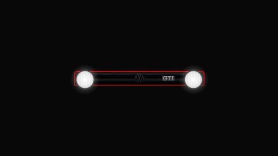 Mysterious Volkswagen GTI Front Lights wallpaper
