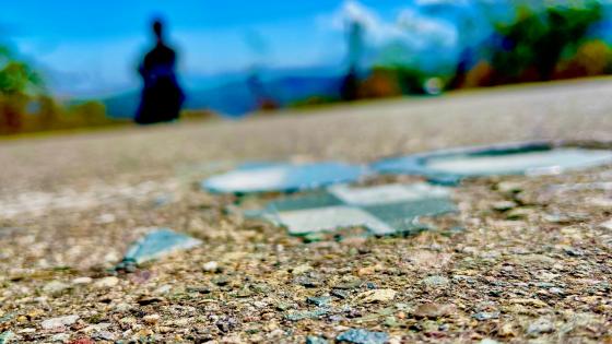 Asphalt on the way to the top wallpaper