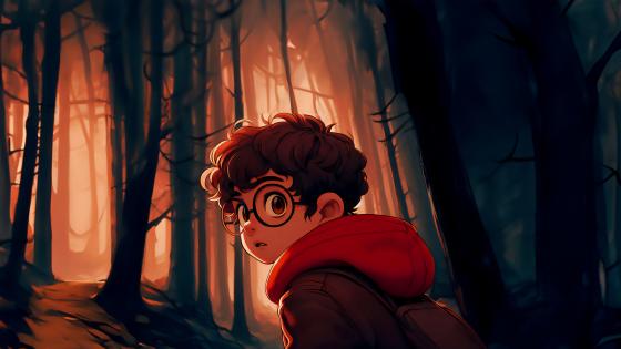 Lost in the Forest wallpaper