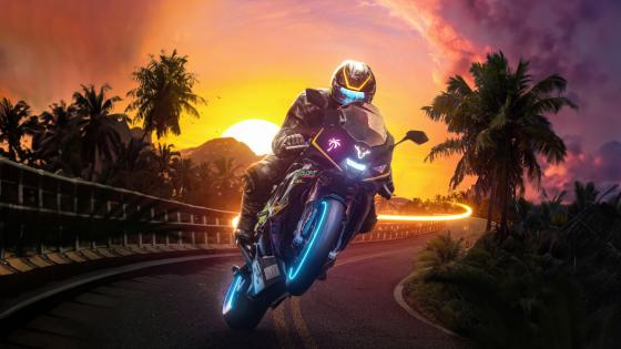 Rides R Backround Sunset Ride Thrill - backiee
