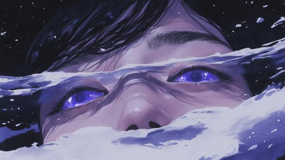 Purple Eyes wallpapers - backiee