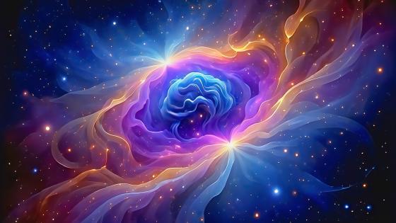 Space Flower wallpaper