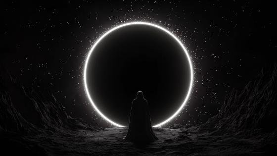 Midnight Eclipse Enigma wallpaper