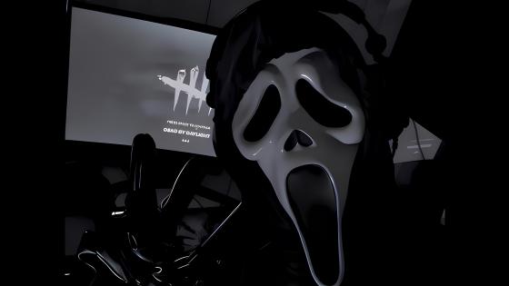 Ghostface's Spooky Selfie: Hilarious Horror Moment in 4K wallpaper