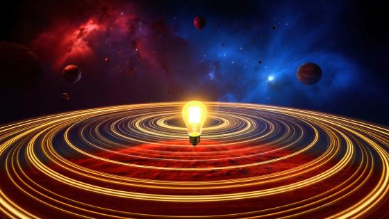 Spiral Light wallpaper