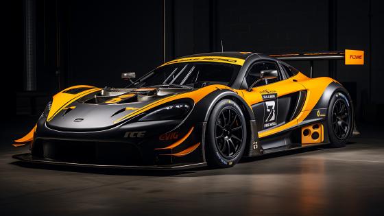 Race-Ready AI-Enhanced Sports Car in 5K wallpaper