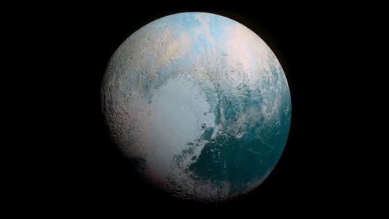 Pluto in Stunning 8K Detail wallpaper