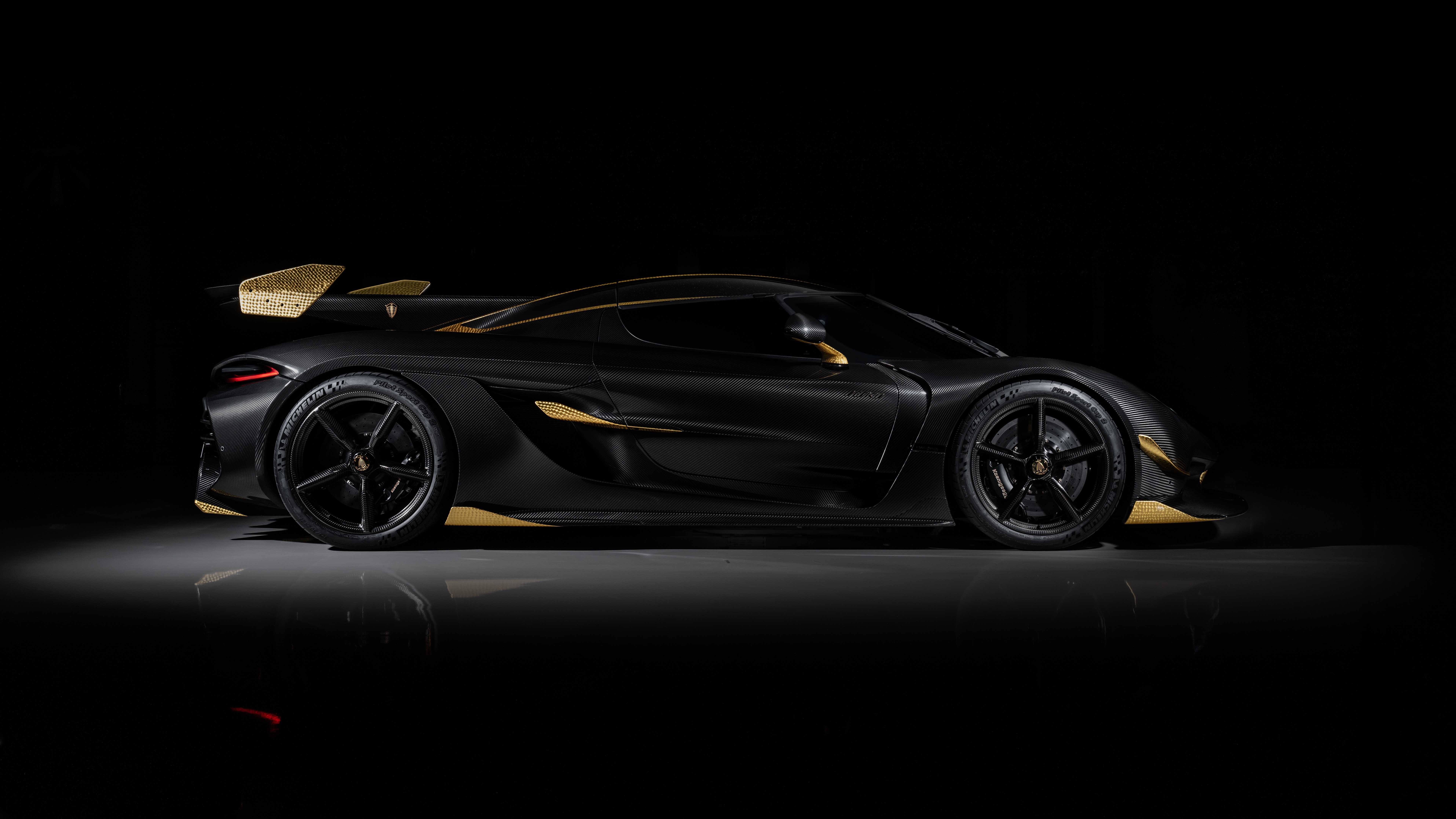 Koenigsegg Jesko Odin in a Dramatic Studio - backiee