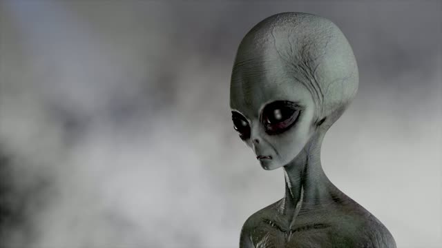 Alien head live wallpaper
