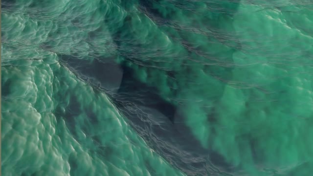 Swirling green ocean surface live wallpaper