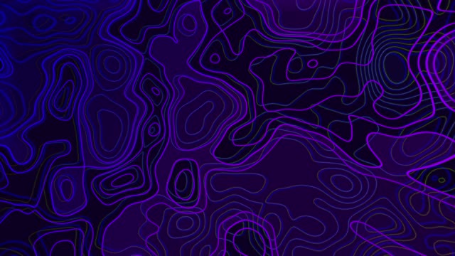 Abstract purple topographic pattern live wallpaper