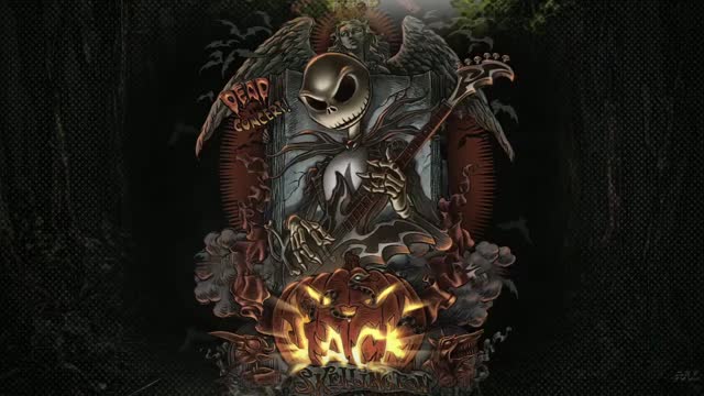 Dark knight warrior with skull armor live wallpaper
