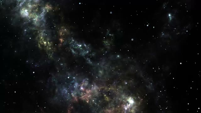 Deep space galaxy field live wallpaper