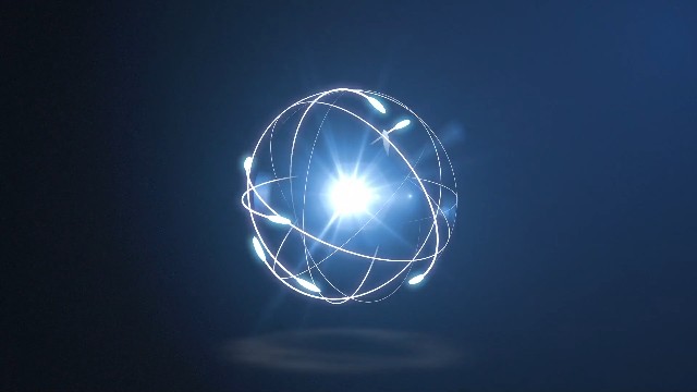 Ethereal Light Trails in Darkness live wallpaper
