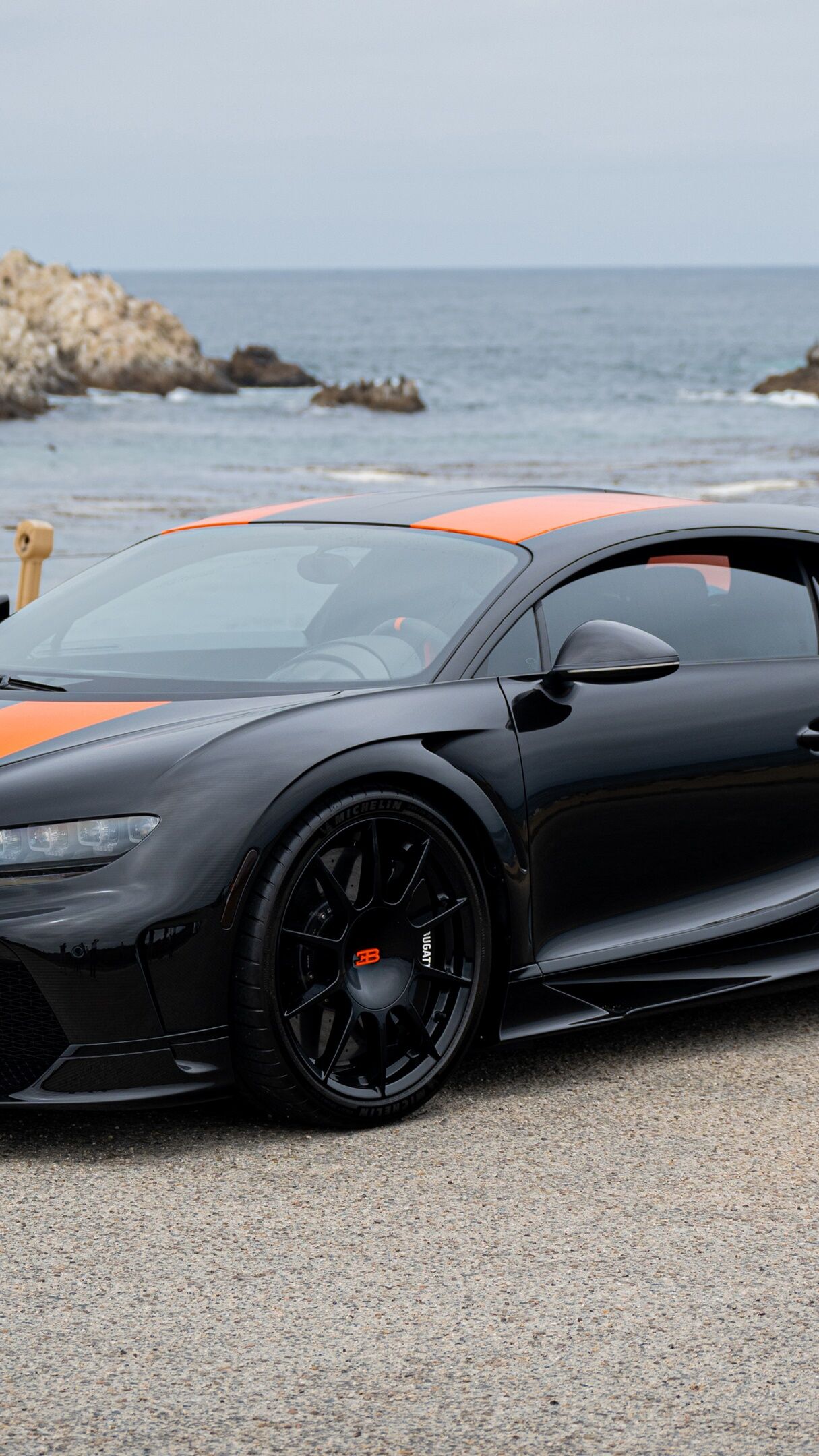 Bugatti Chiron By The Ocean Backiee