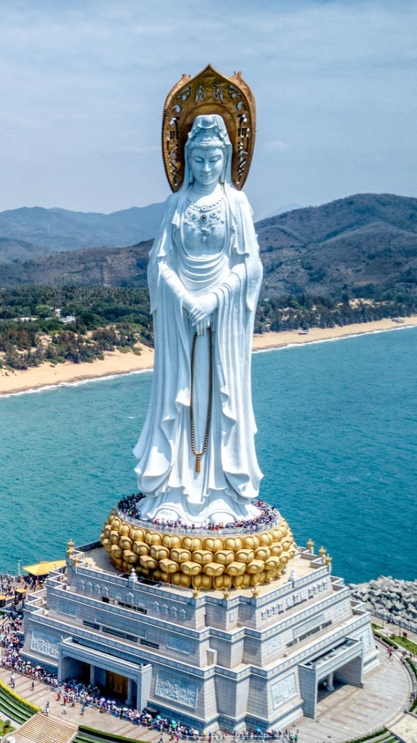Guanyin Of Nanshan Statue In Sanya Backiee Guanyin Of Nanshan Statue In Sanya Backiee