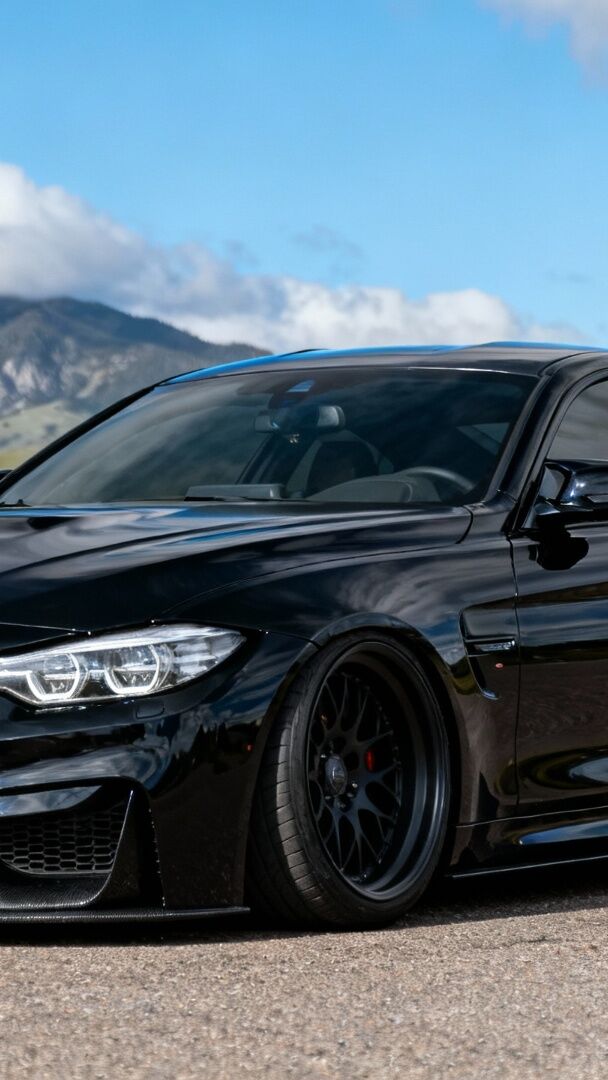 Powerful BMW M4 in Stunning Black Finish - backiee