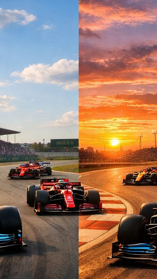 Formula Racing Hd Images Four Seasons of Speed Formula Racing Collage Wallpaper - backiee
