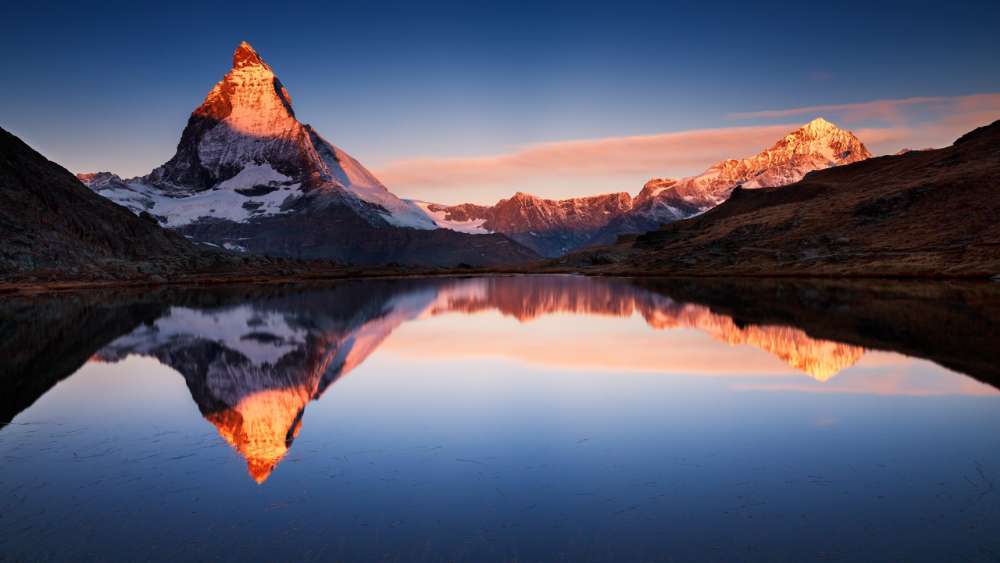 Matterhorn - The king of mountains, Zermatt, Switzerland  wallpaper