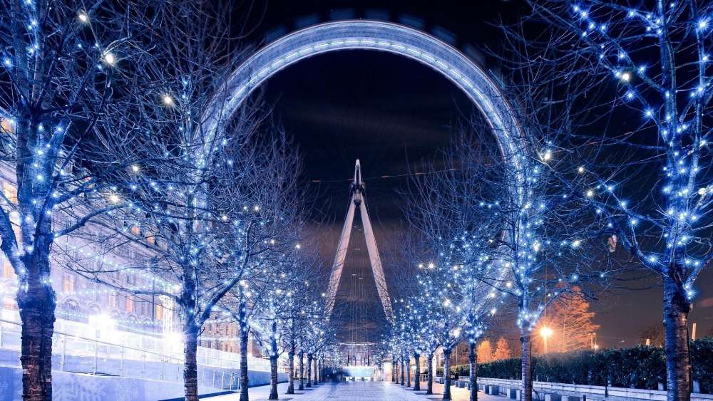 London Eye wallpaper