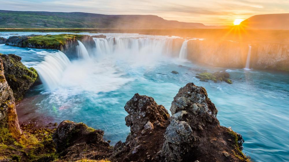 Godafoss Waterfall - Iceland wallpaper