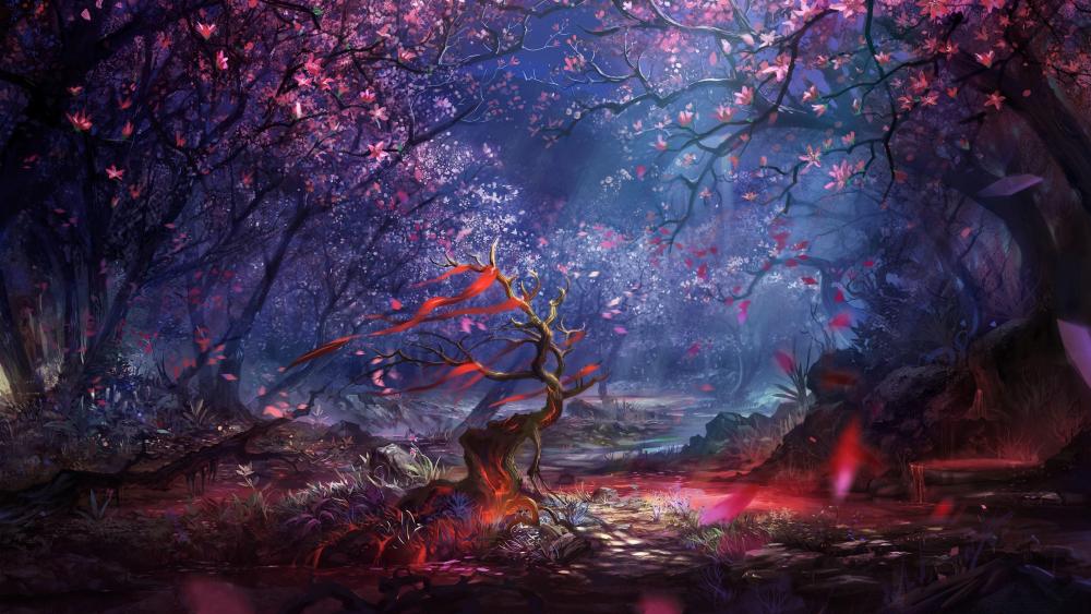 Fantasy Forest wallpaper