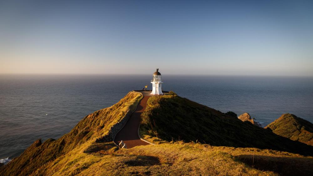 Cape Regina lighthouse - New Zealand  wallpaper