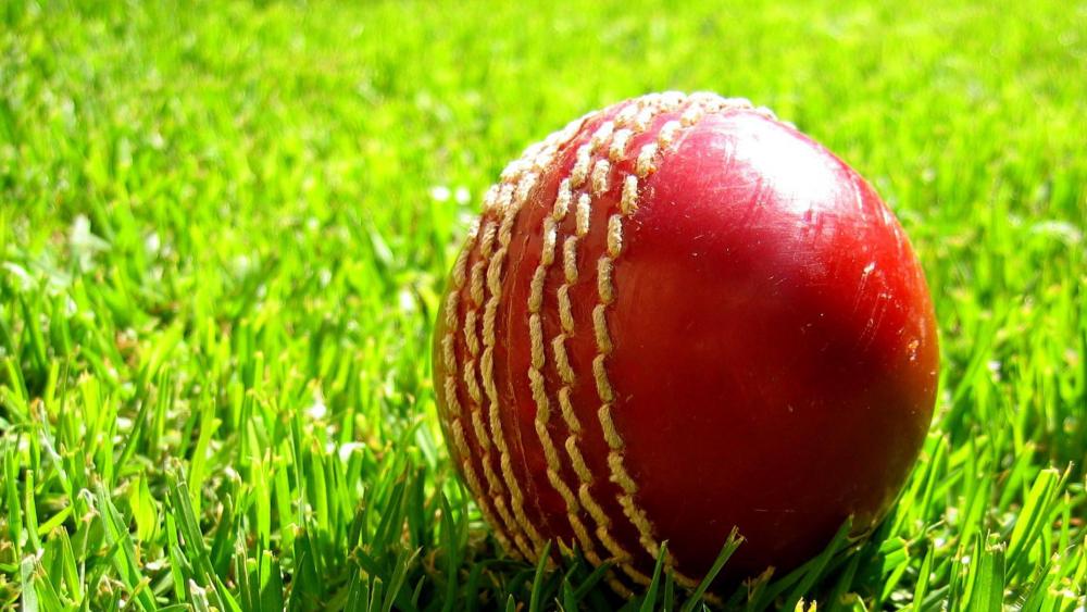 Cricket ball wallpaper
