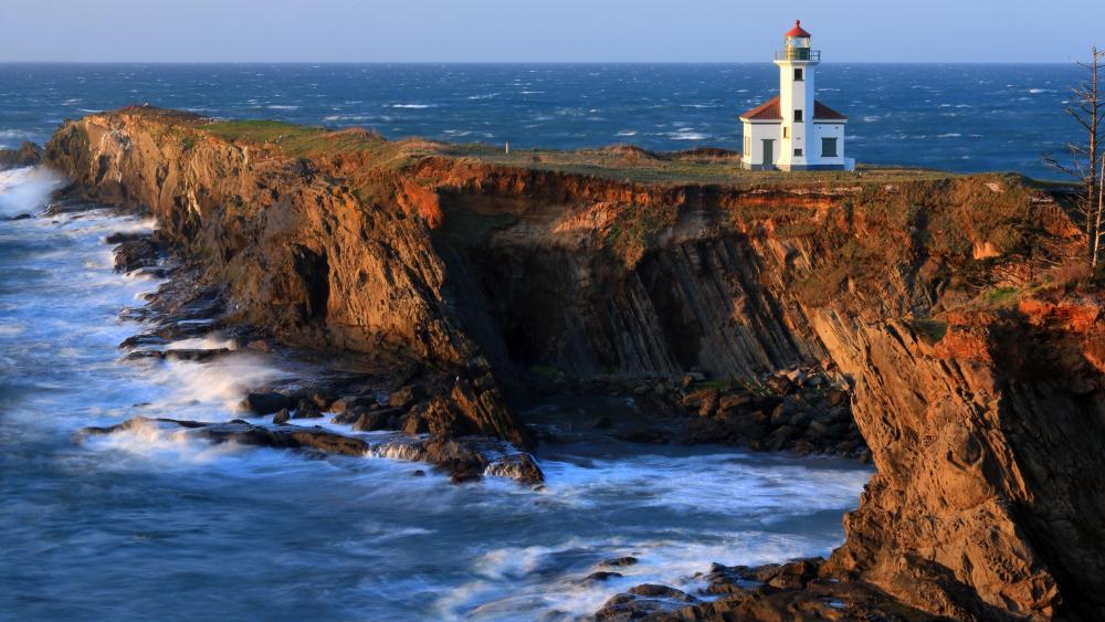 Cape Arago Lighthouse, Charleston, Oregon, United States wallpaper