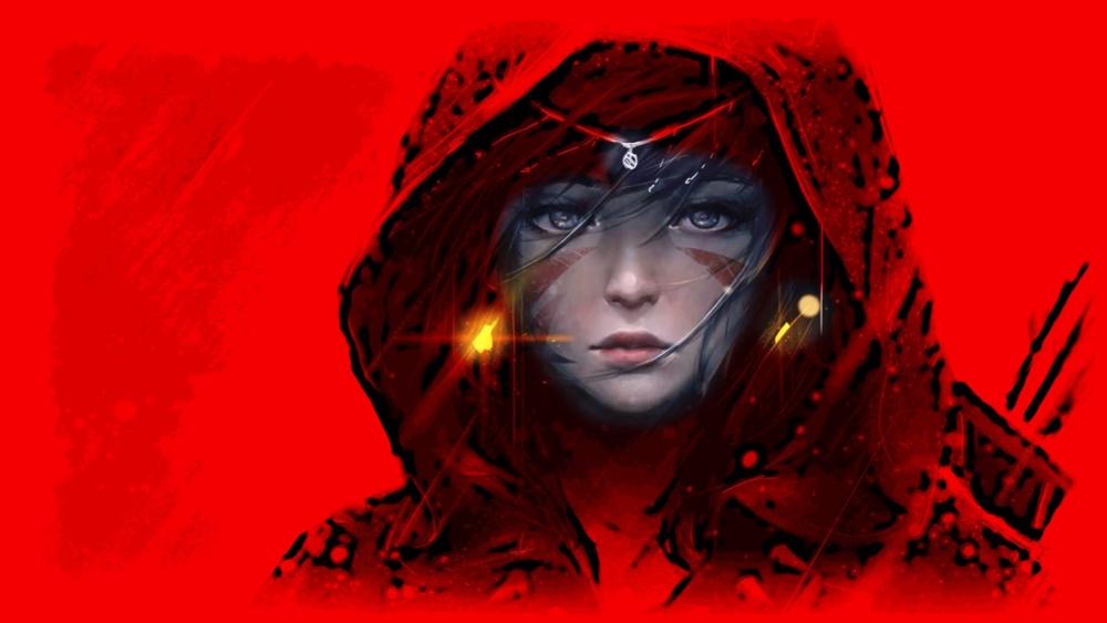 Woman warrior - Fantasy art wallpaper