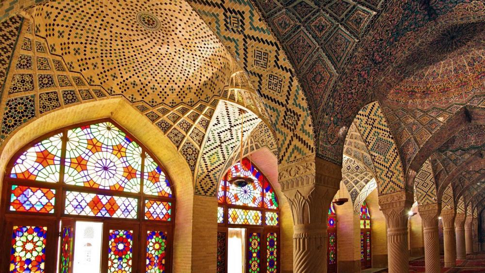 Nasir ol Molk Mosque - Shiraz, Iran wallpaper