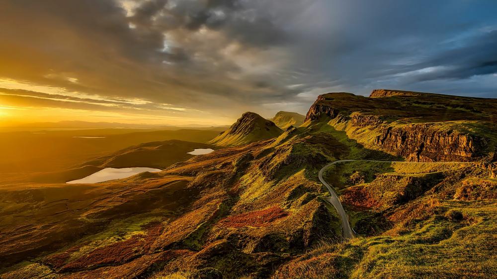 Isle of Skye - Scottish Highlands landscape wallpaper