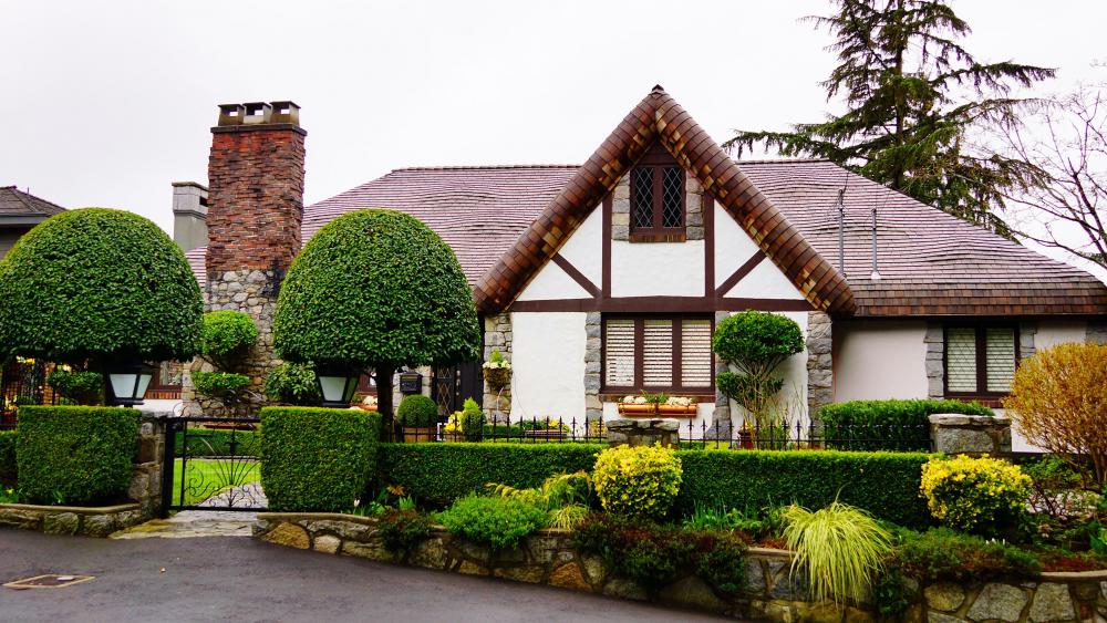 Beautiful cottage in Vancouver wallpaper