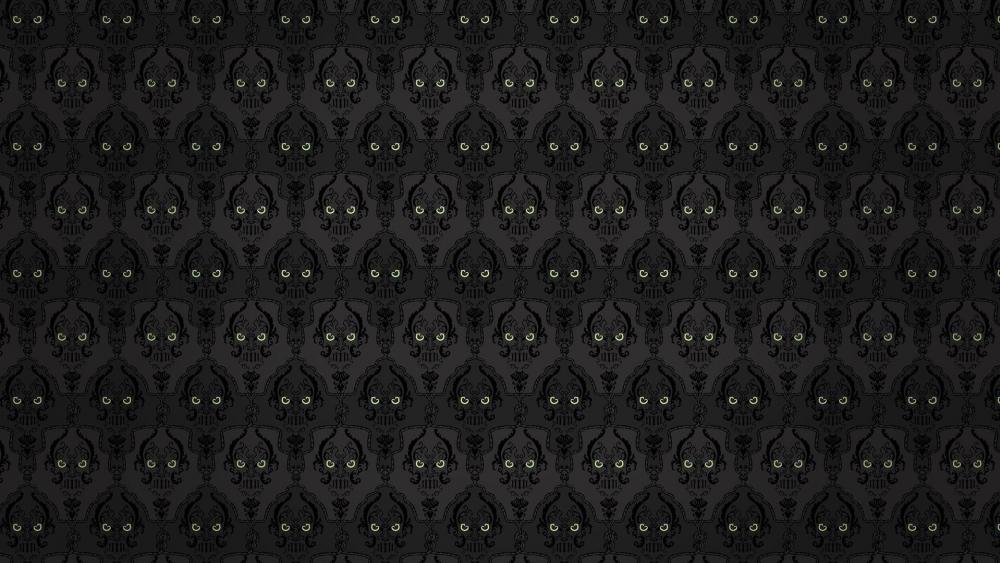 Skull pattern - Abstract art wallpaper
