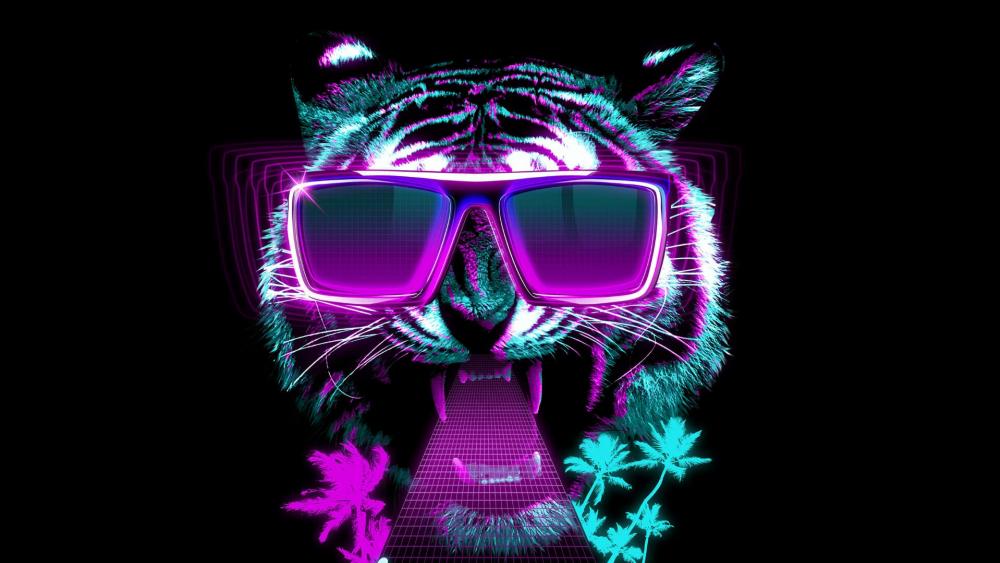 Miami Tiger wallpaper
