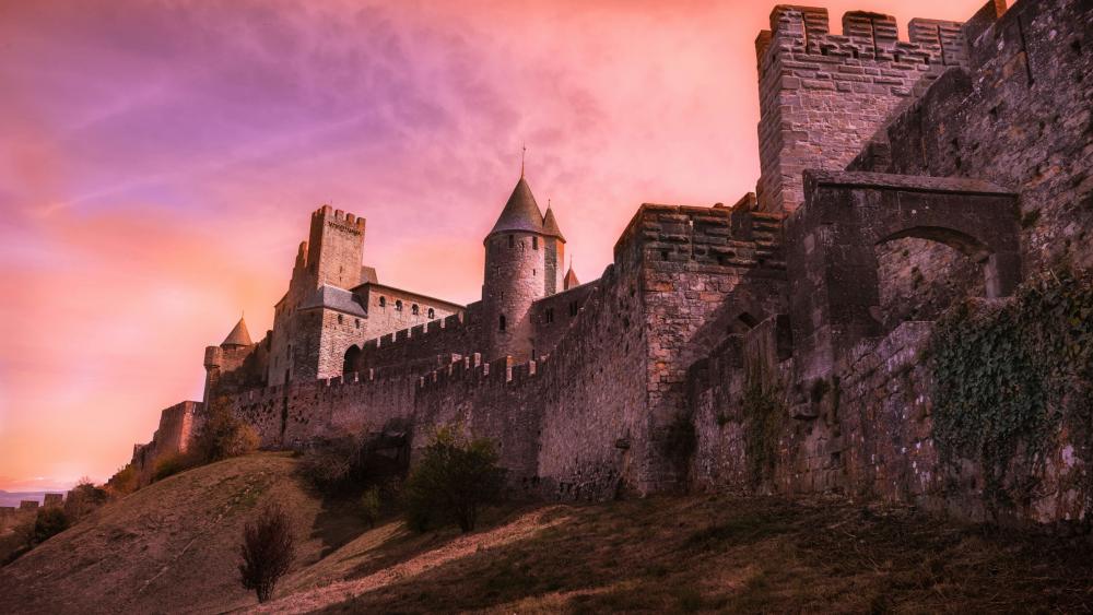Fortified City of Carcassonne  wallpaper